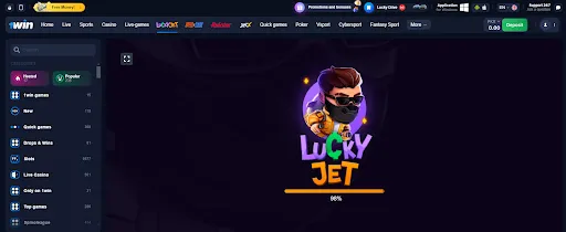 1win aviator lucky jet India